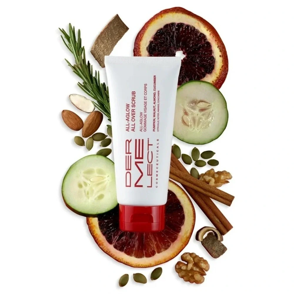 DERMELECT All-Aglow All Over Scrub | NEW